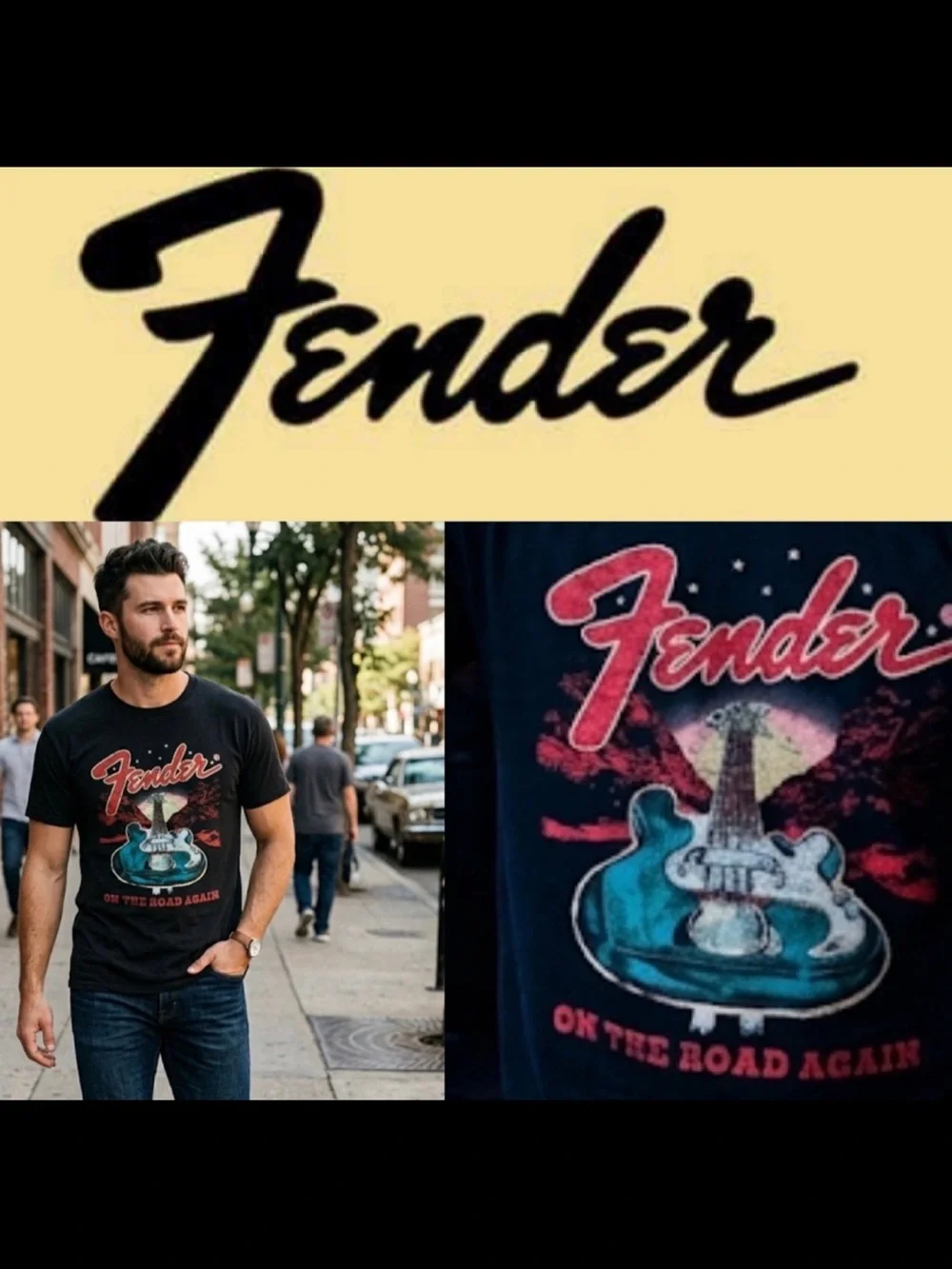 Fender Men’s tee
